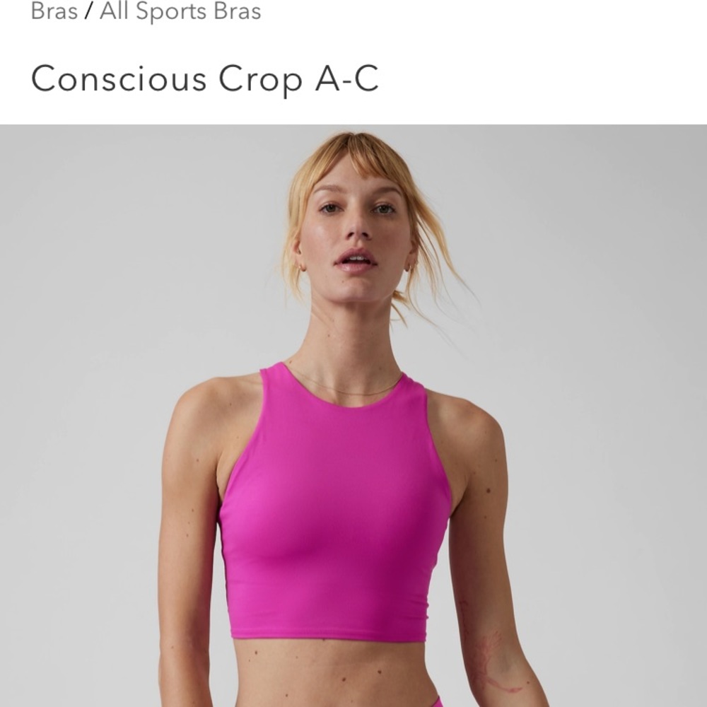 Athleta Conscious Crop A-C